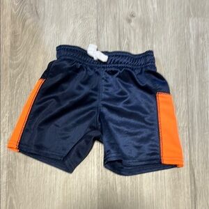 4 for $20 Kids Navy and Orange Shorts